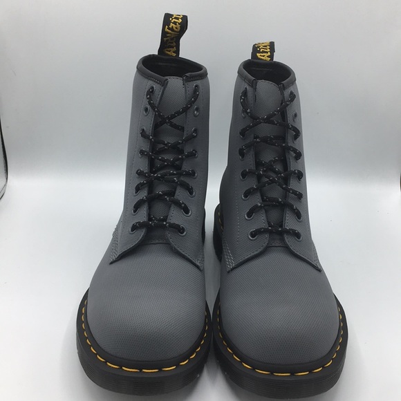 Men's Gray 1460 Mid Calf Boot - Picture 3 of 6